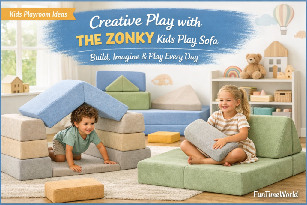 5 Creative Kids Play Sofa Ideas with The Zonky