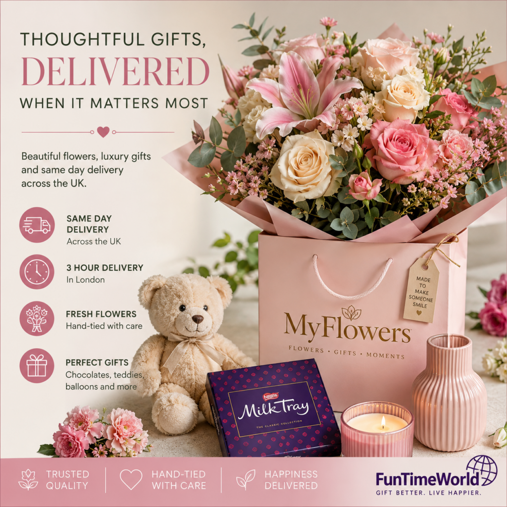 4 Stunning Same Day Flower Delivery UK At MyFlowers